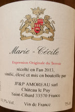 Charger l'image dans la galerie, Marie-Cécile 2013 75 cL