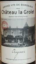 Charger l'image dans la galerie, Château La Grolet Côtes de Bourg 2019 37.5 cL