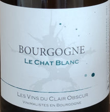 Charger l&#39;image dans la galerie, Bourgogne &quot;Le Chat Blanc&quot; 2021 75cl
