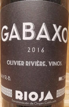 Charger l&#39;image dans la galerie, Gabaxo Rioja 2016 75cL

